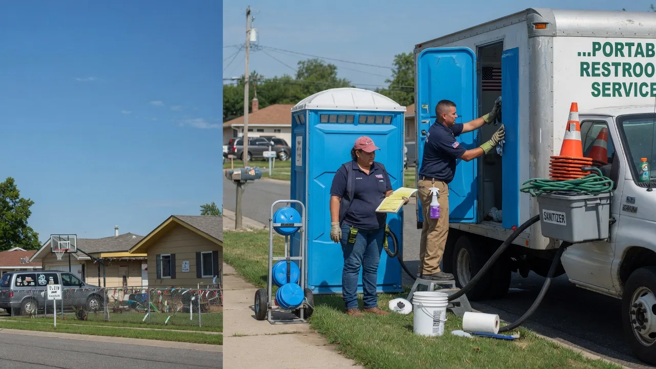 Portable Toilet Rental in Lawrenceville, IL near me